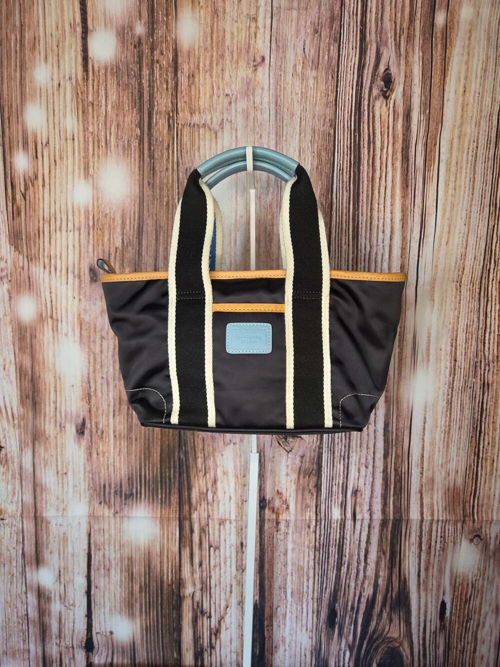 Coach Hamptons Small Nylon Tote Bag